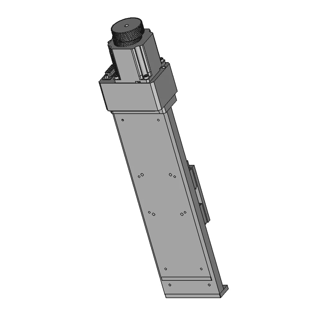 CAD Model of Linear Electric Actuator for Engineering Projects_60_30_degree_snapshot