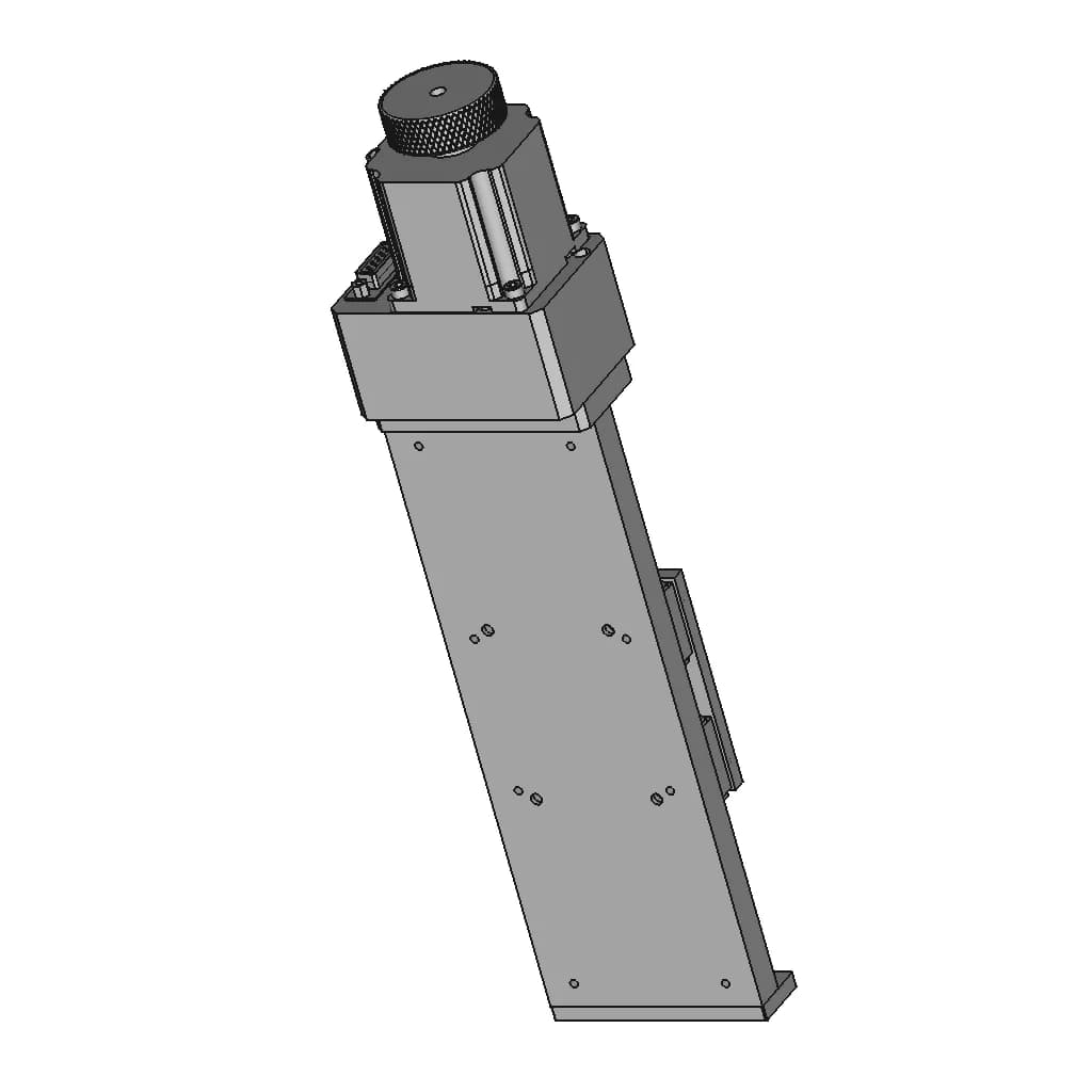 CAD Model of Linear Electric Actuator for Engineering Projects_60_30_degree_snapshot