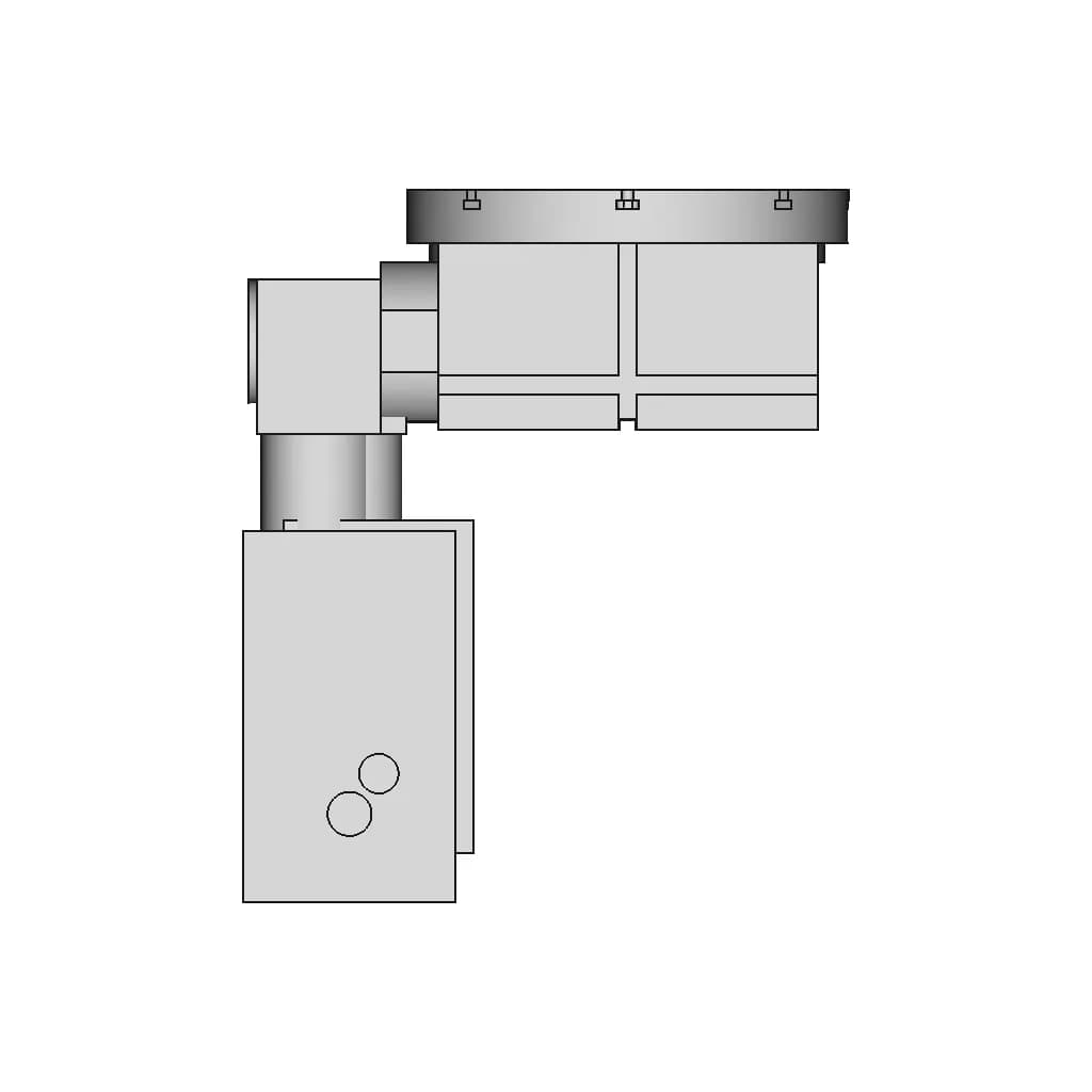 CAD Model of Rotary Table Nc for Engineering Projects_0_90_degree_snapshot