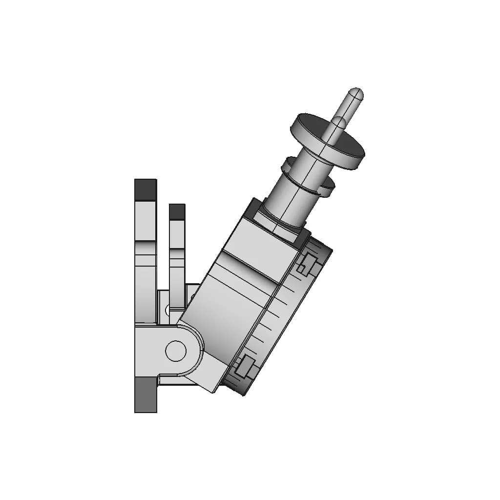 CAD Model of 3 Inch Rotary Table for Engineering Projects_0_270_degree_snapshot