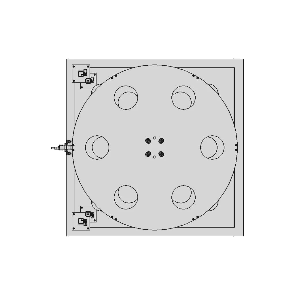 CAD Model of Rotary Table for Engineering Projects_270_0_degree_snapshot