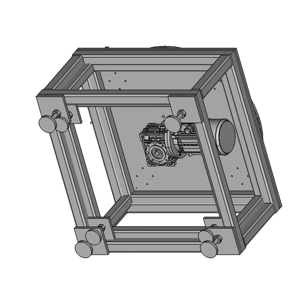 CAD Model of Rotary Table for Engineering Projects_60_30_degree_snapshot