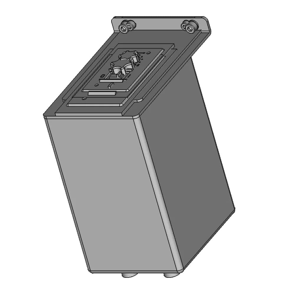 CAD Model of Dc Motor Control Panel for Engineering Projects_60_30_degree_snapshot