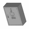 CAD Model of Control Panel Plc+Hmi for Engineering Projects_60_30_degree_snapshot