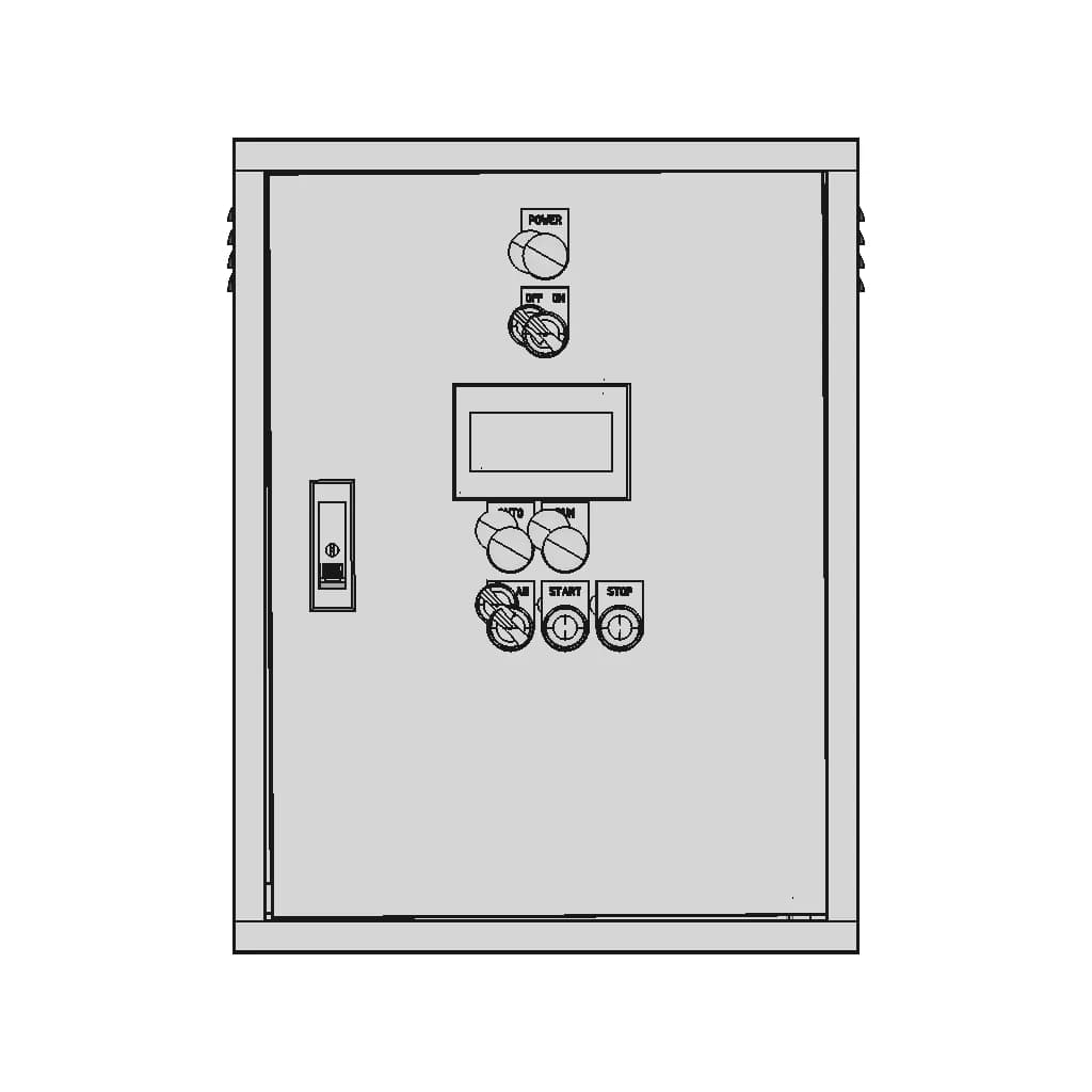 CAD Model of Control Panel Plc+Hmi for Engineering Projects_90_0_degree_snapshot