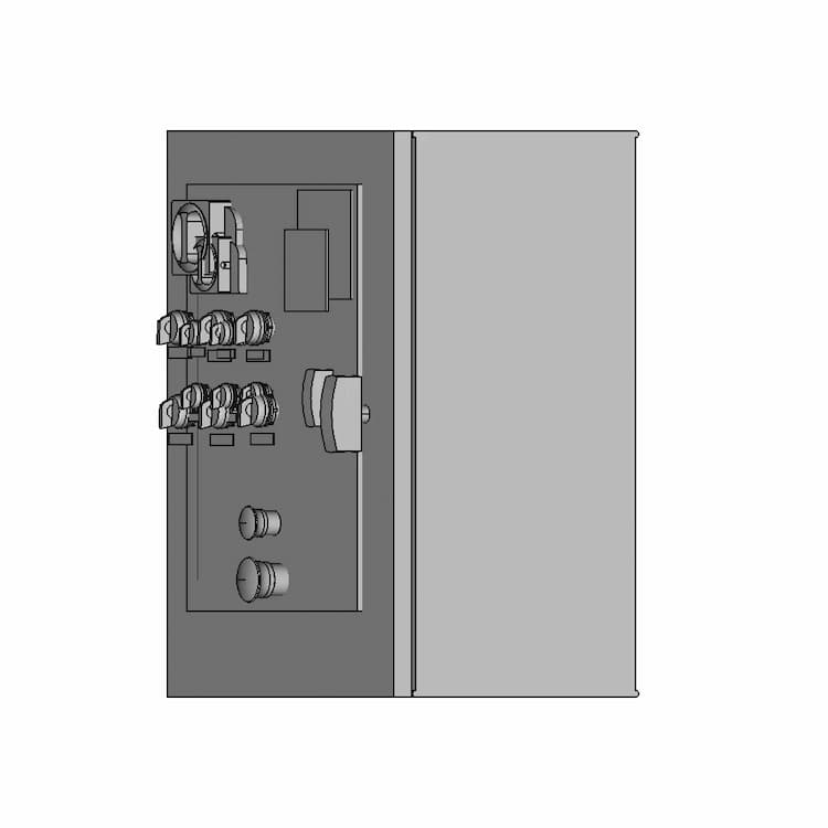 CAD Model of Control Panel for Engineering Projects