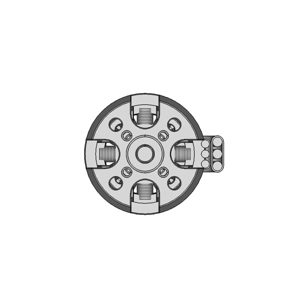 CAD Model of Brushless Dc Motor 3542 920Kv for Engineering Projects_0_270_degree_snapshot