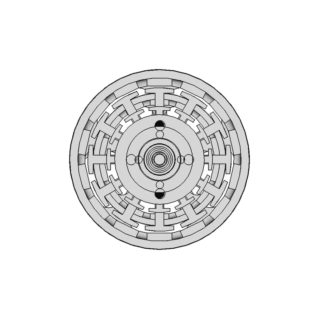 CAD Model of 5010 Brushless Dc Motor 750Kv for Engineering Projects_90_0_degree_snapshot