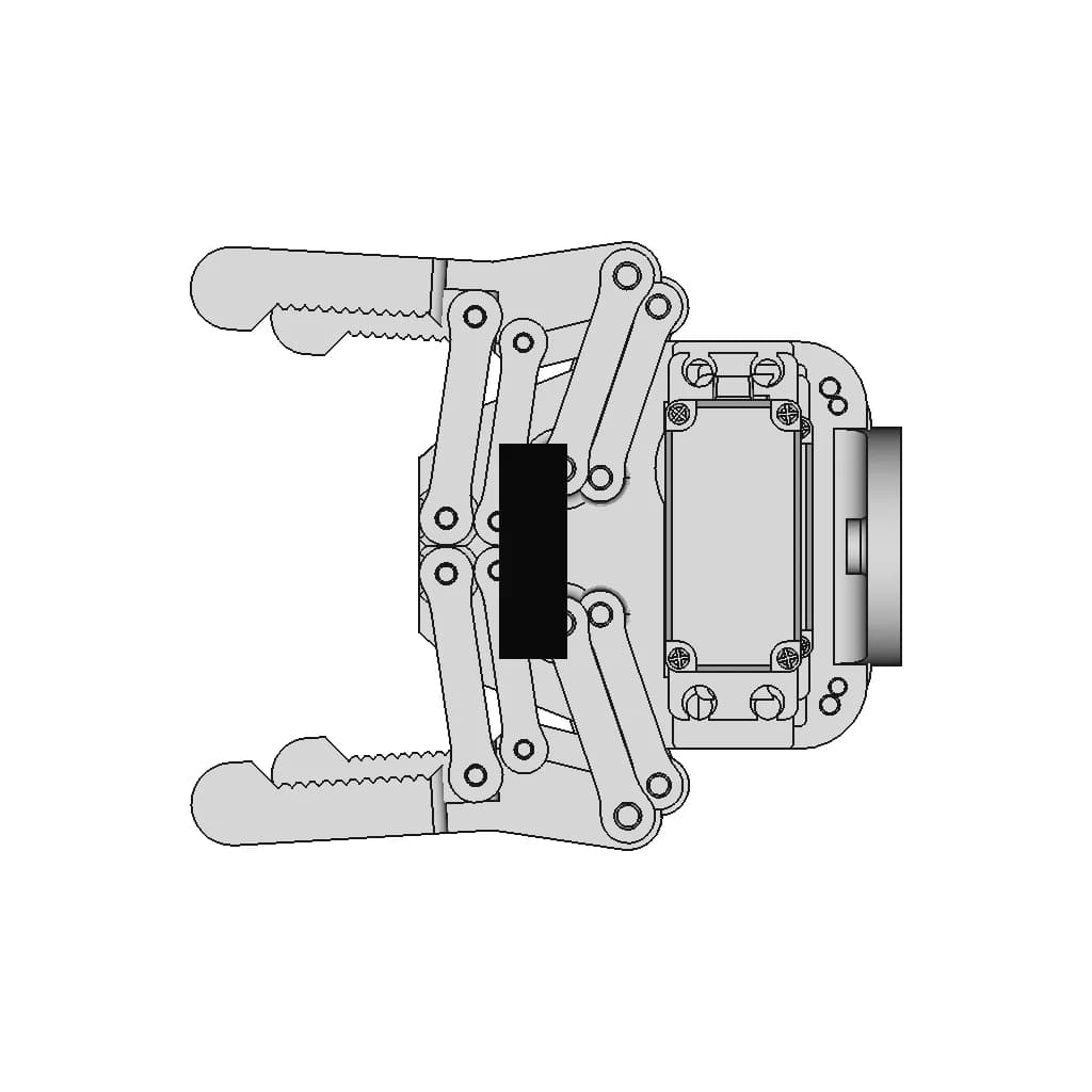 CAD Model of Robot Arm Gripper for Engineering Projects_0_90_degree_snapshot
