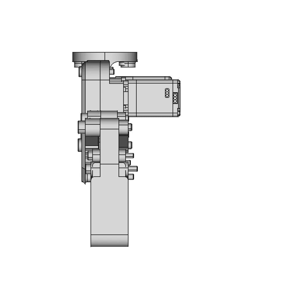 CAD Model of Robot Arm Gripper for Engineering Projects_270_0_degree_snapshot