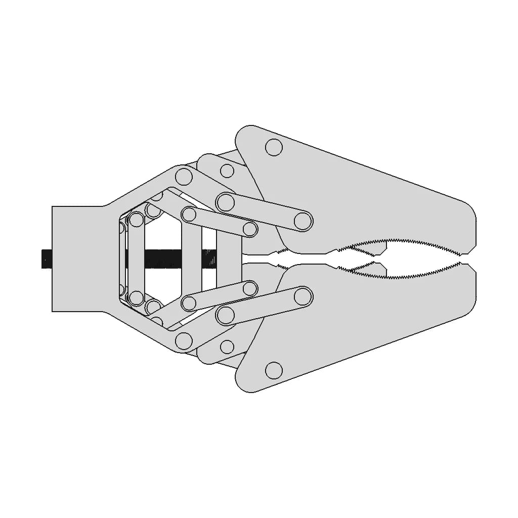 CAD Model of Robot Gripper for Engineering Projects_90_0_degree_snapshot