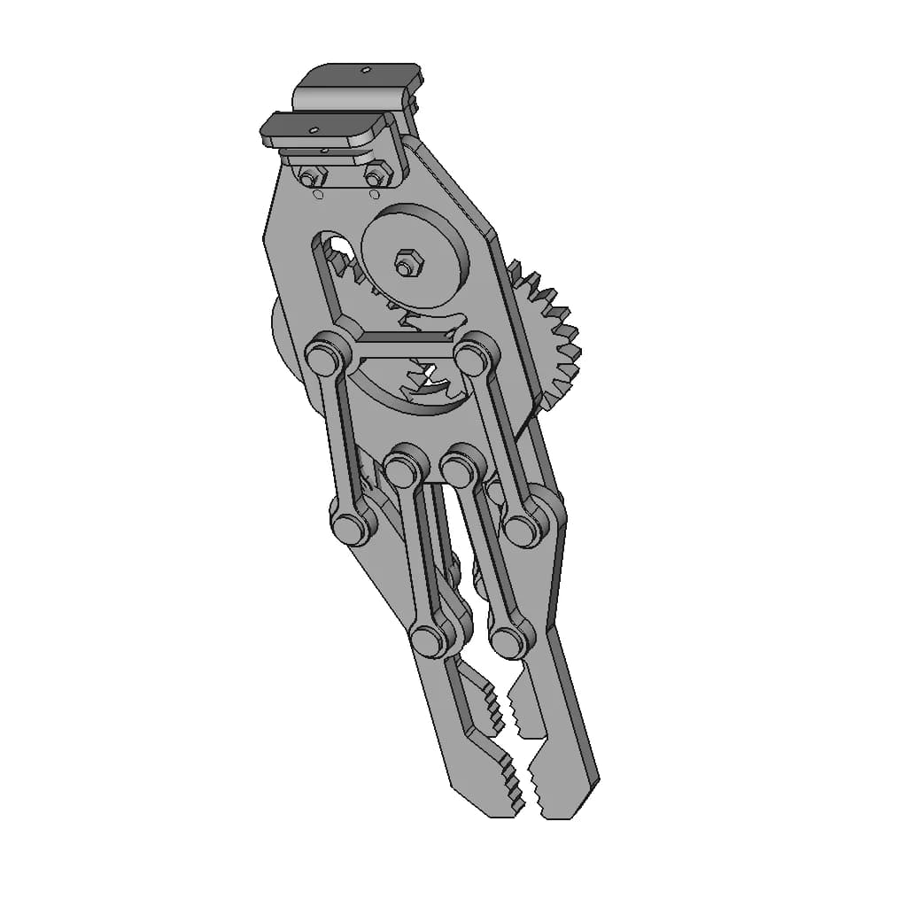 CAD Model of Robot Gripper for Engineering Projects_60_30_degree_snapshot