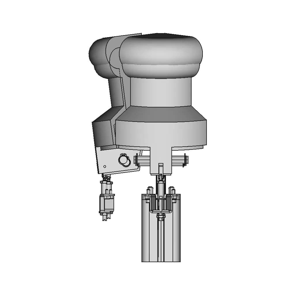 CAD Model of Robot Gripper for Engineering Projects_270_0_degree_snapshot