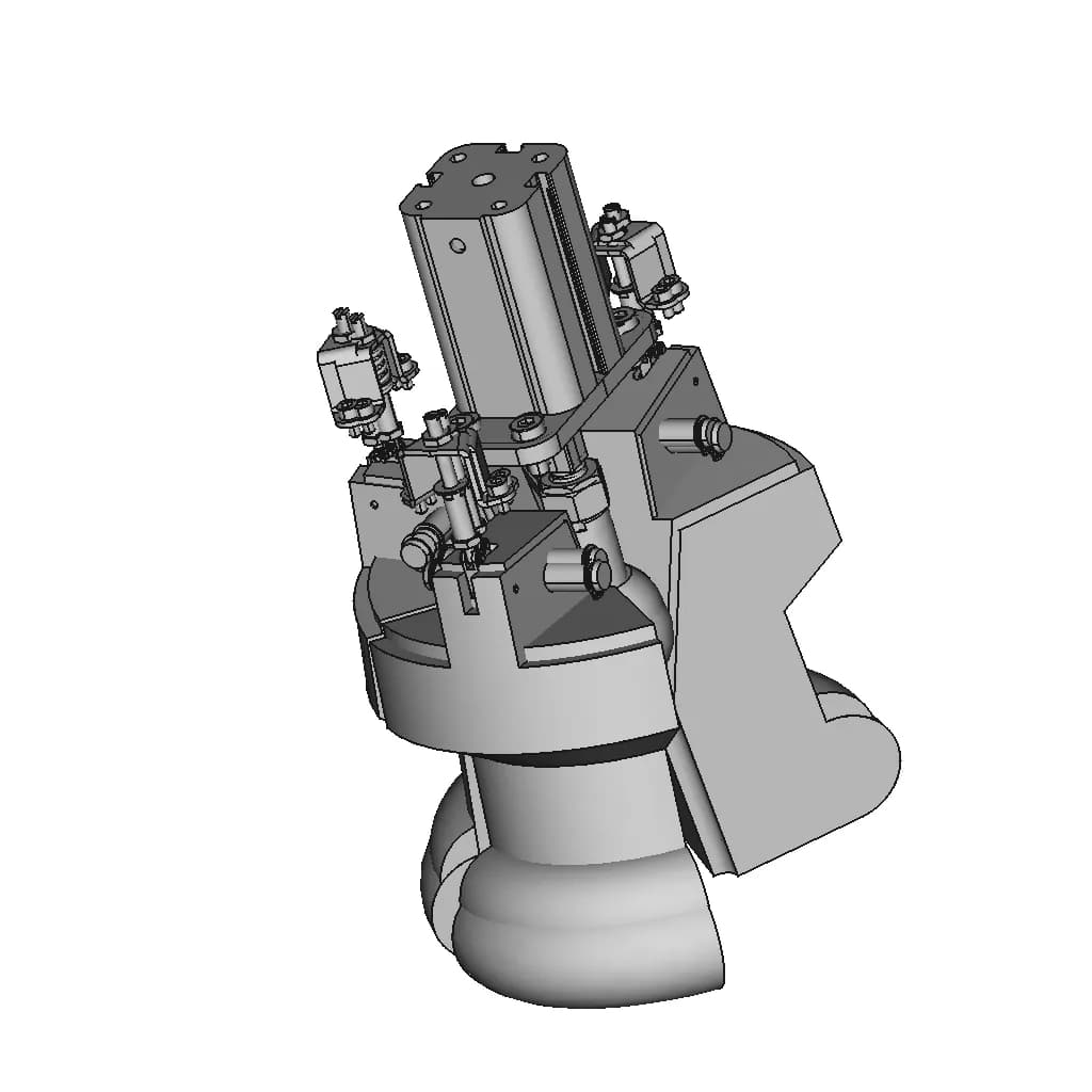 CAD Model of Robot Gripper for Engineering Projects_60_30_degree_snapshot