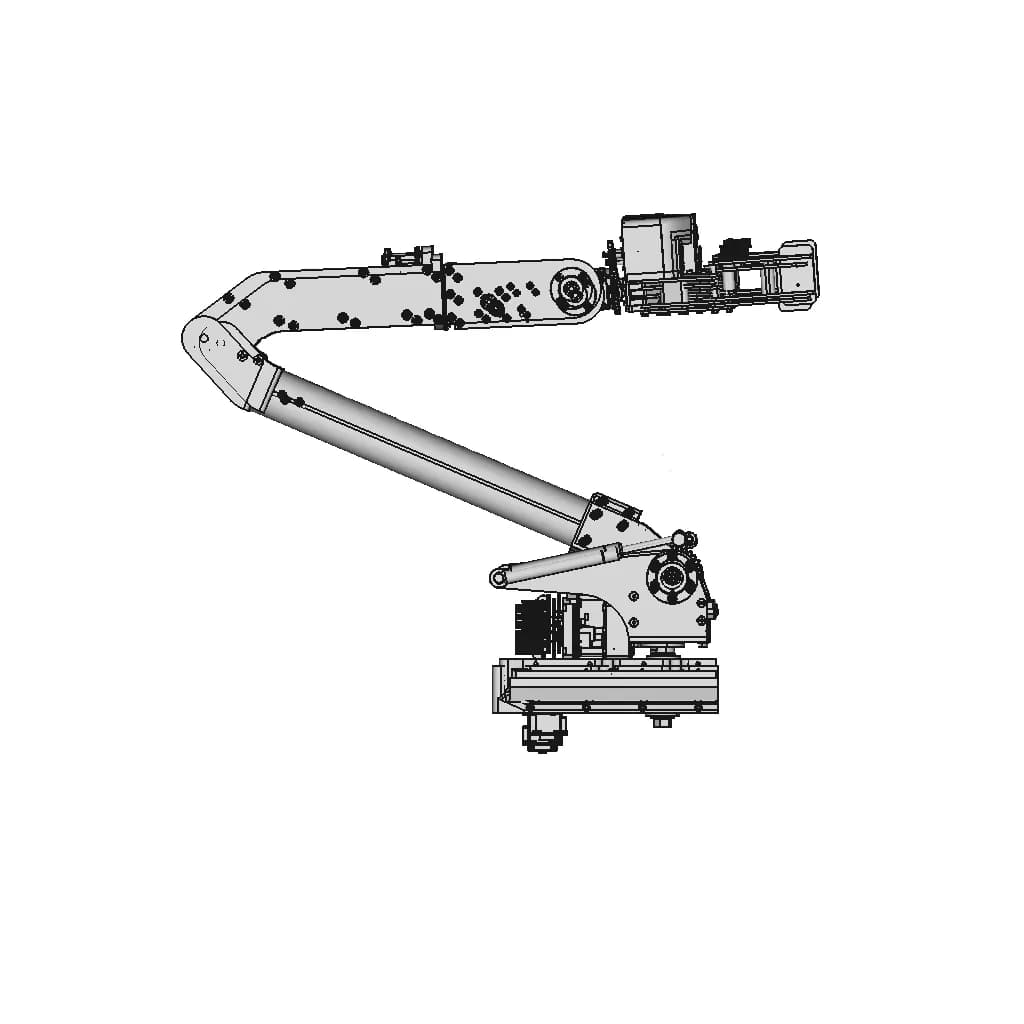 CAD Model of Viper Robotic Arm for Engineering Projects_0_0_degree_snapshot