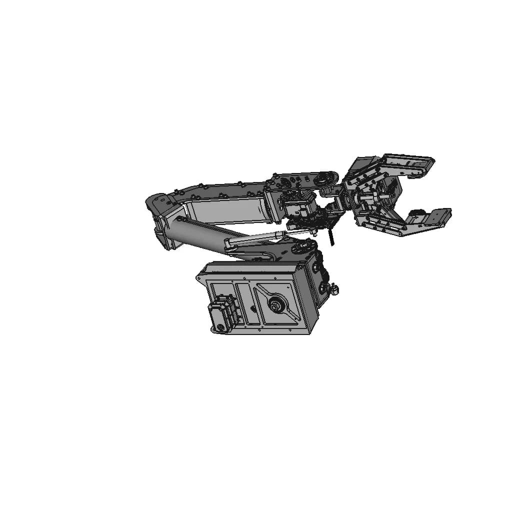 CAD Model of Viper Robotic Arm for Engineering Projects_60_30_degree_snapshot
