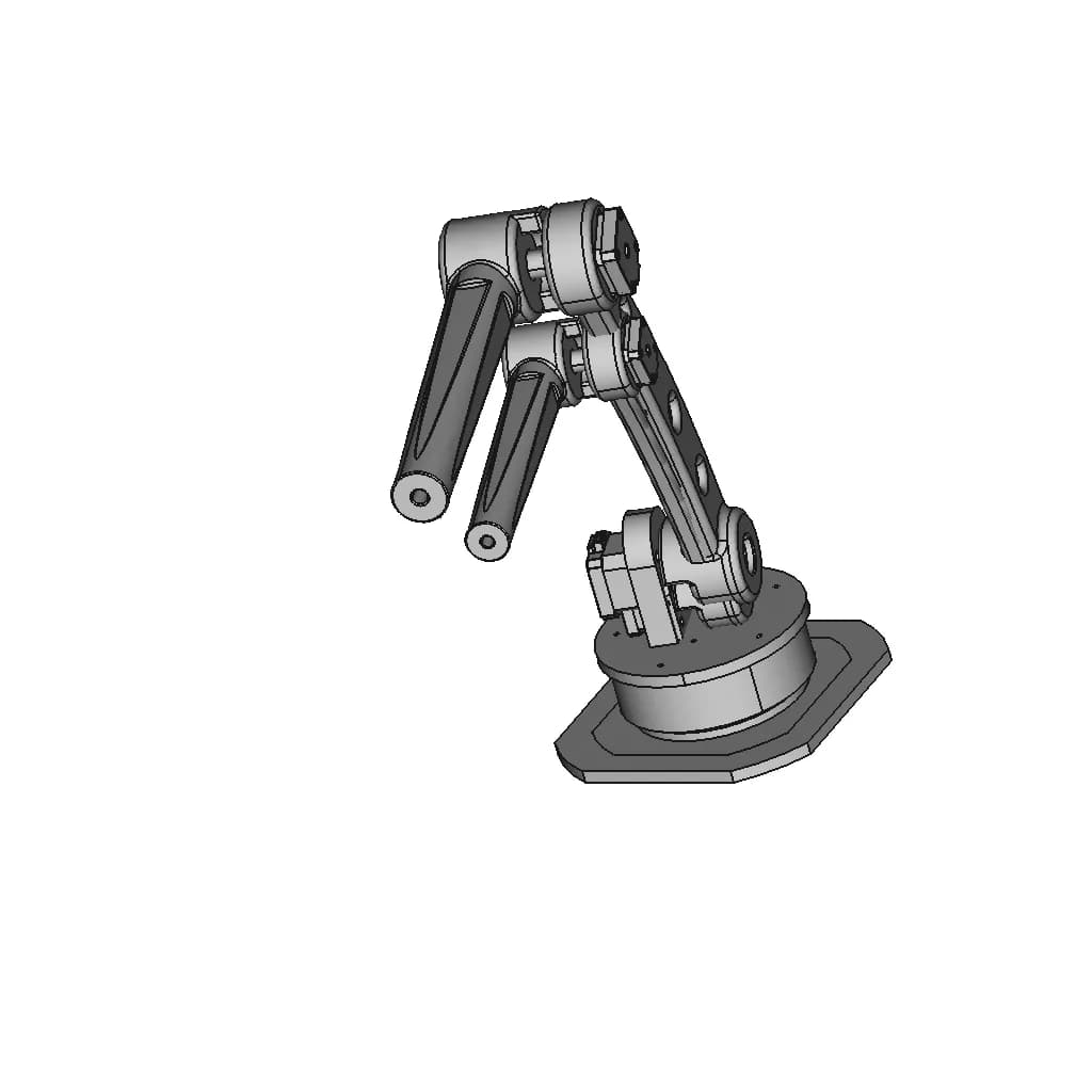 CAD Model of Robotic Arm for Engineering Projects_60_30_degree_snapshot