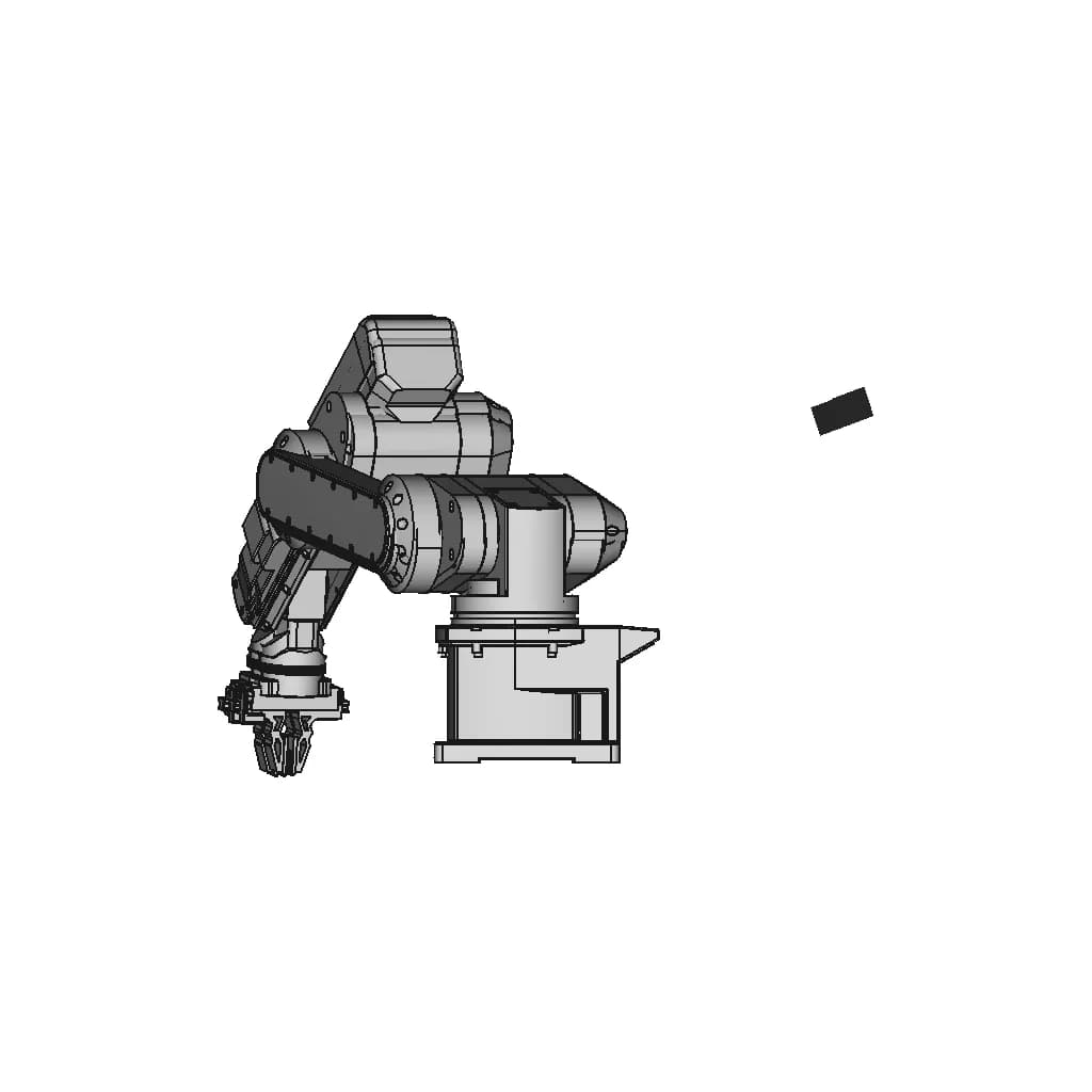 CAD Model of Robotic Arm for Engineering Projects_0_0_degree_snapshot