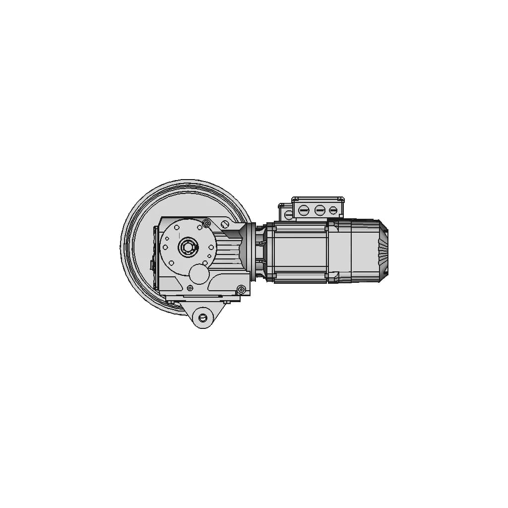 CAD Model of Drive Pulley for Engineering Projects_0_0_degree_snapshot