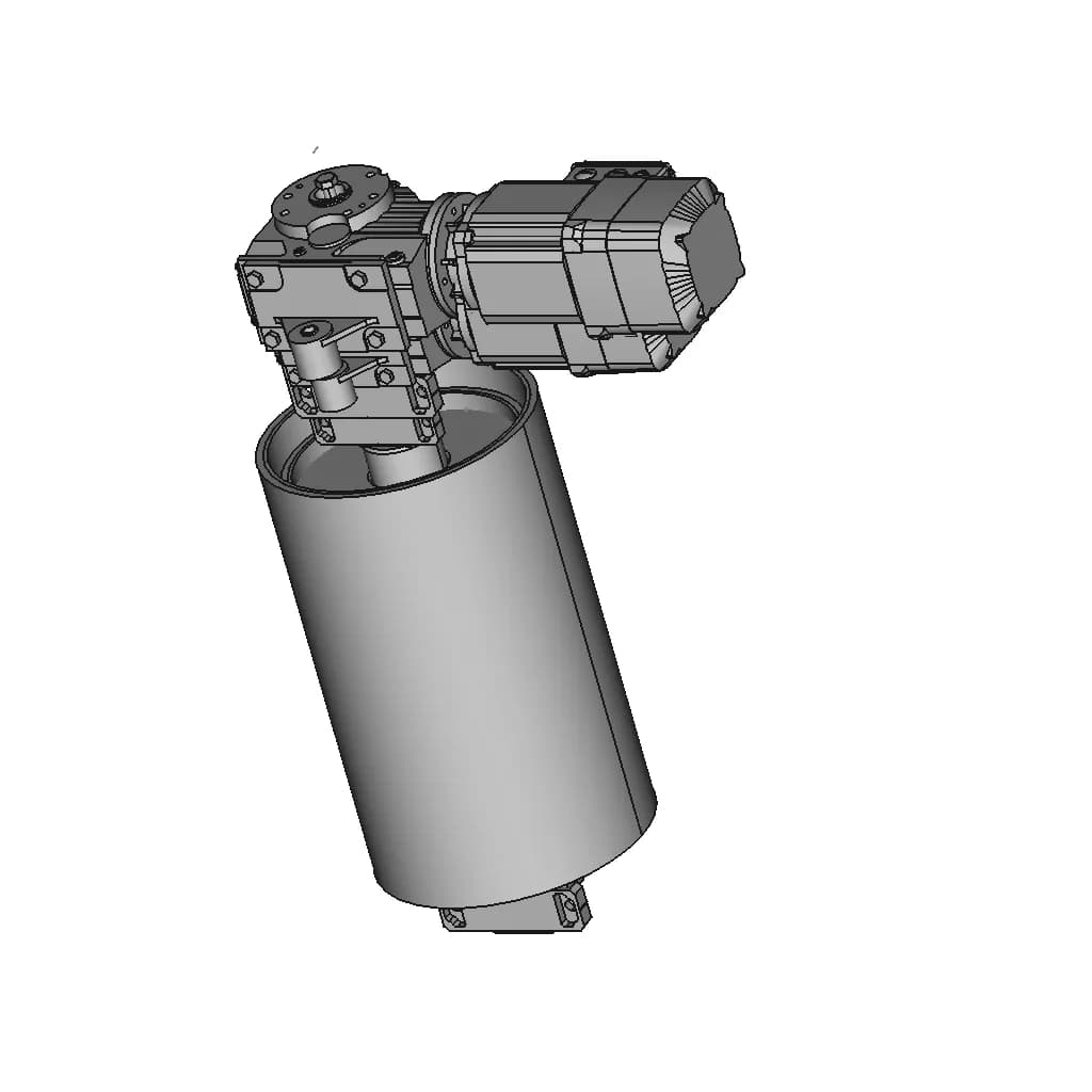 CAD Model of Drive Pulley for Engineering Projects_60_30_degree_snapshot