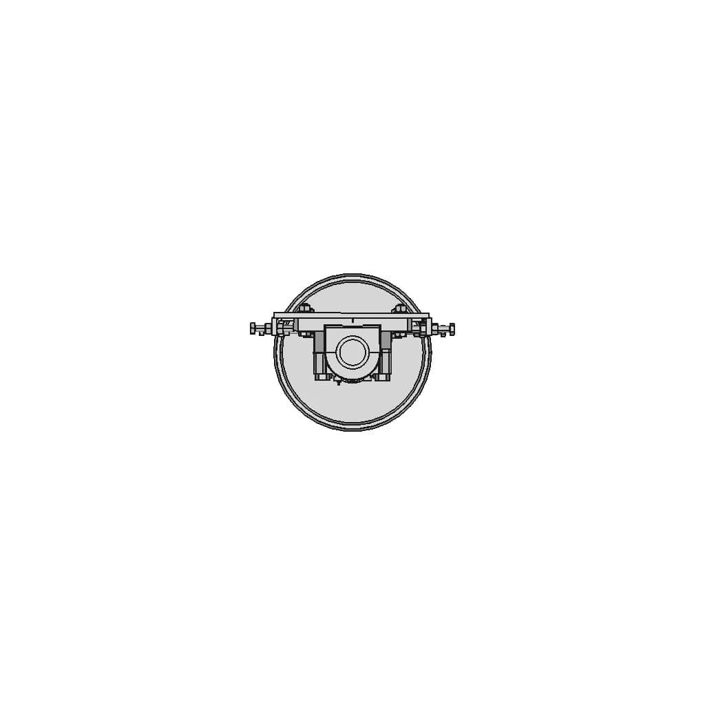 CAD Model of Conveyor Drive Pulley for Engineering Projects_0_0_degree_snapshot