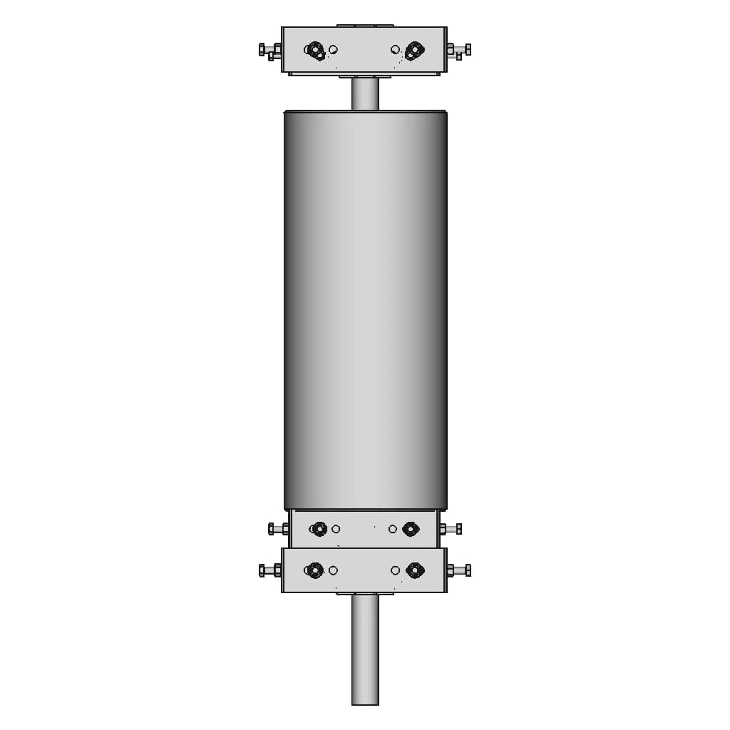 CAD Model of Conveyor Drive Pulley for Engineering Projects_270_0_degree_snapshot