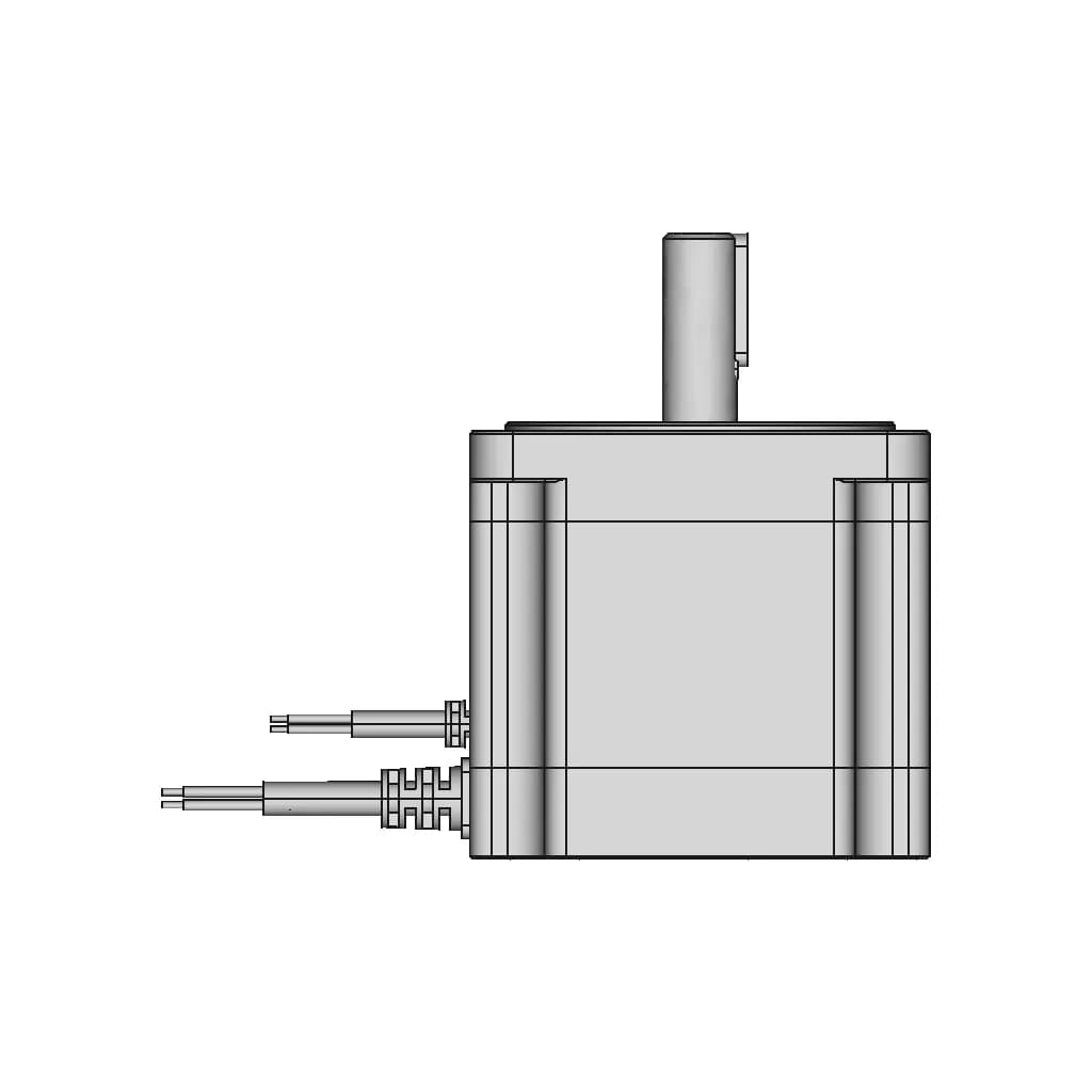 CAD Model of Nema 34 Stepper Motors for Engineering Projects_270_0_degree_snapshot