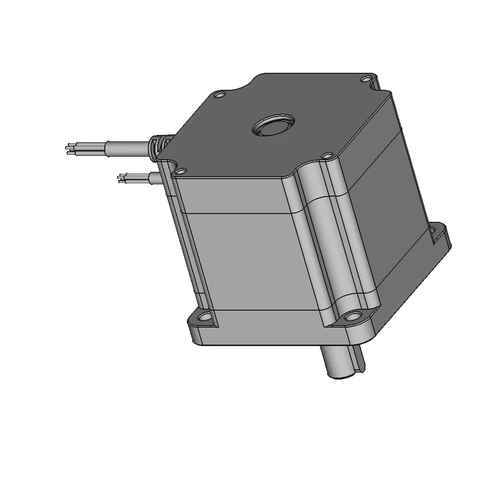 CAD Model of Nema 34 Stepper Motors for Engineering Projects_60_30_degree_snapshot