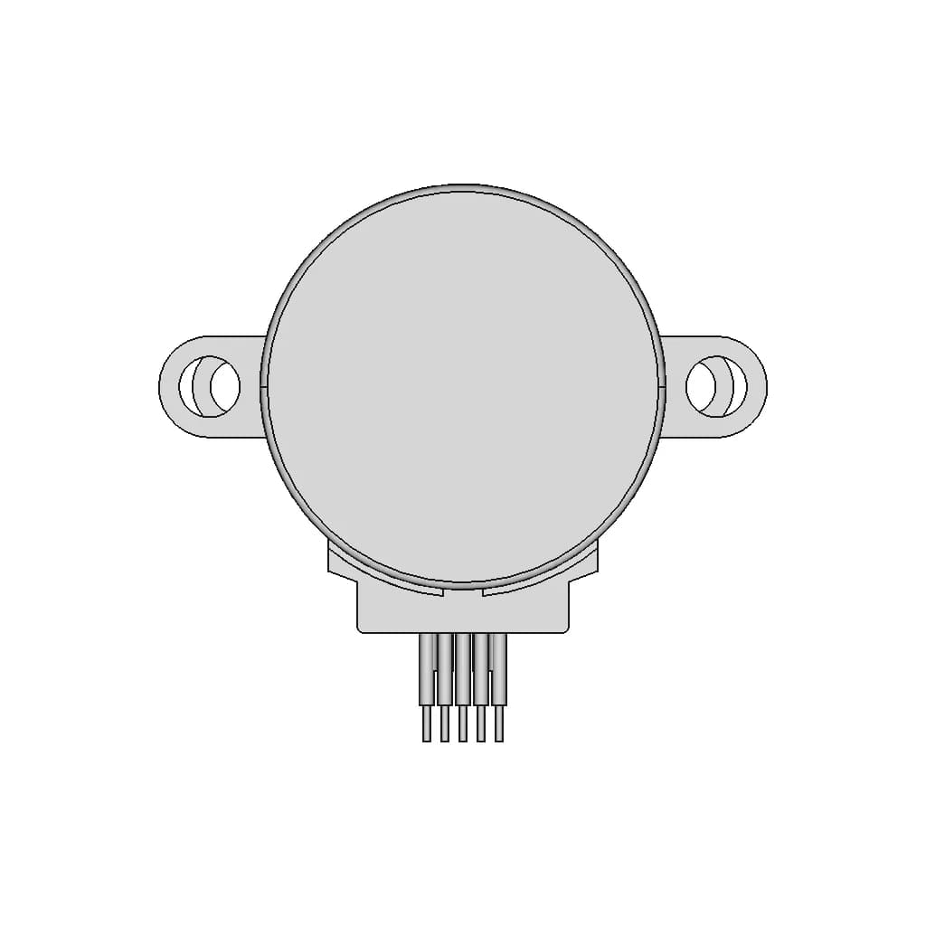 CAD Model of 28Byj-48 Stepper Motor for Engineering Projects_0_0_degree_snapshot