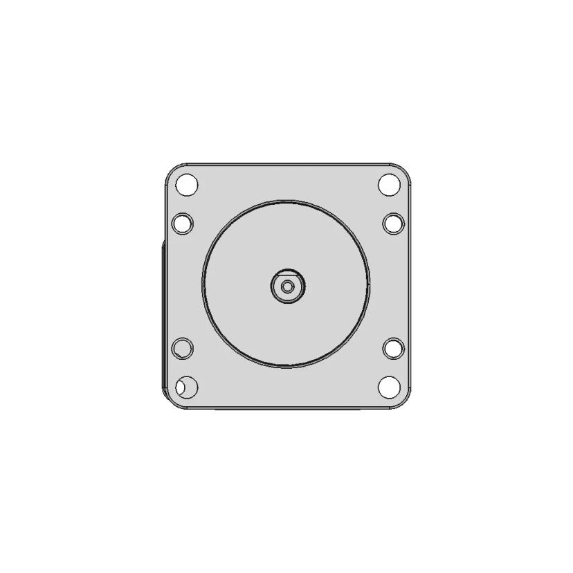 CAD Model of Nema 23 Stepper Motor for Engineering Projects