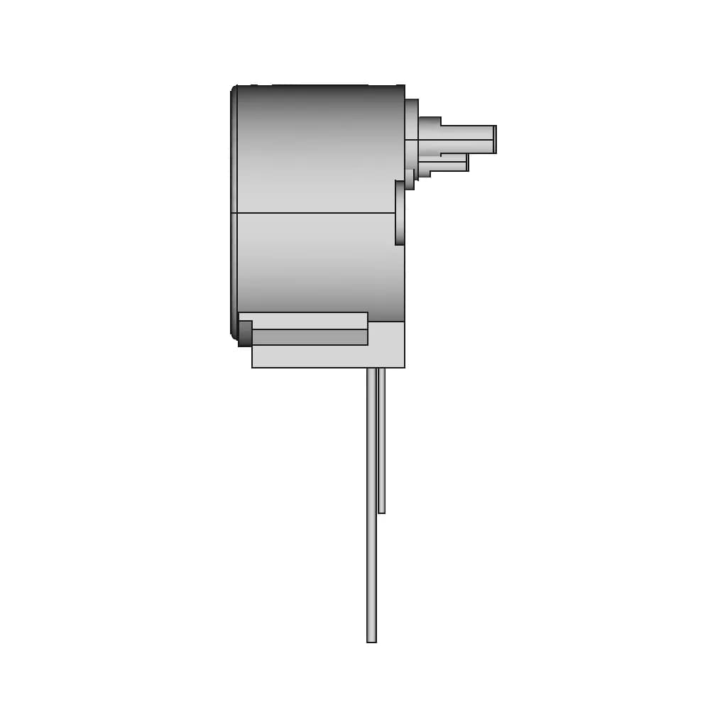 CAD Model of Stepper Motor 28Byj-48 for Engineering Projects_0_90_degree_snapshot