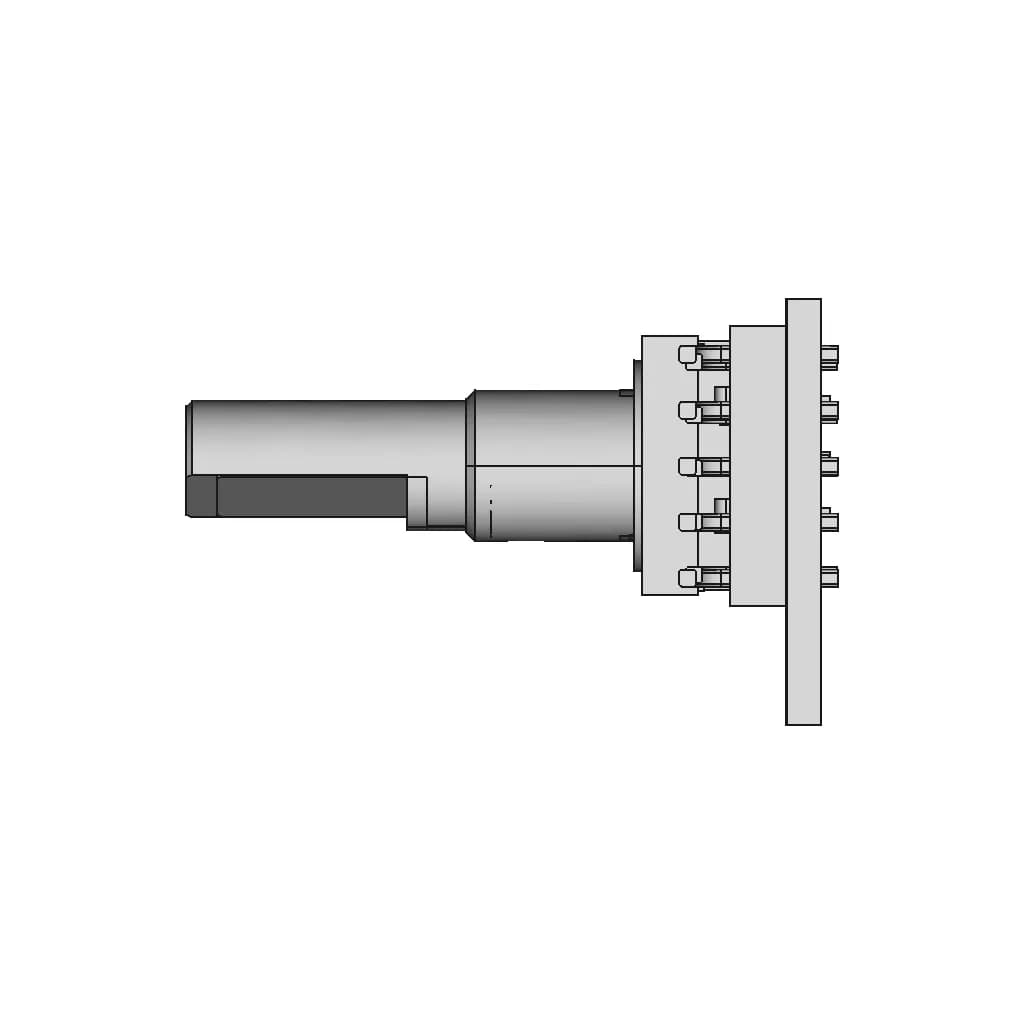CAD Model of Rotary Encoders for Engineering Projects_0_90_degree_snapshot