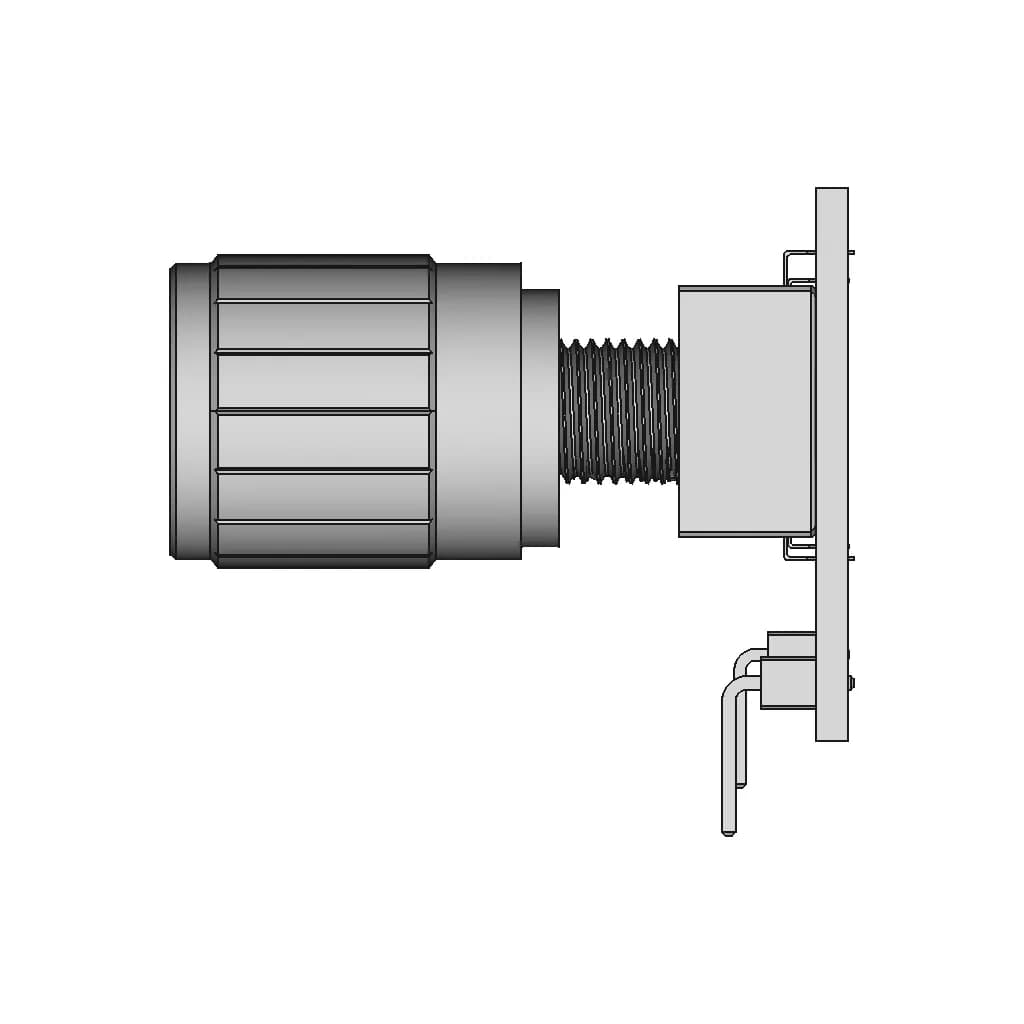 CAD Model of Rotary Encoder - Ky-040 for Engineering Projects_0_90_degree_snapshot