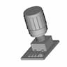 CAD Model of Rotary Encoder - Ky-040 for Engineering Projects_60_30_degree_snapshot