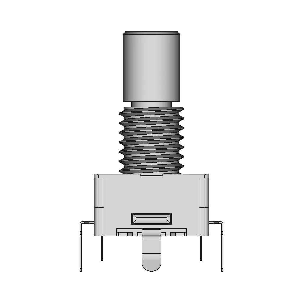 CAD Model of Rotary Encoder  for Engineering Projects_0_90_degree_snapshot