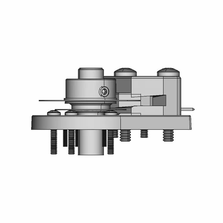 CAD Model of Optical Encoder for Engineering Projects