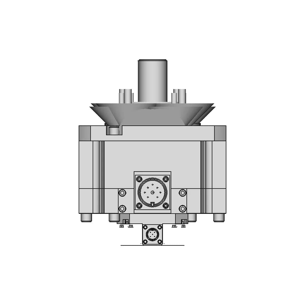 CAD Model of Ac Servo Motor for Engineering Projects_90_0_degree_snapshot