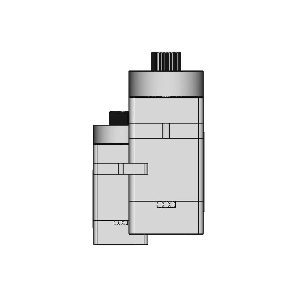 CAD Model of Servo Motor for Engineering Projects_0_270_degree_snapshot