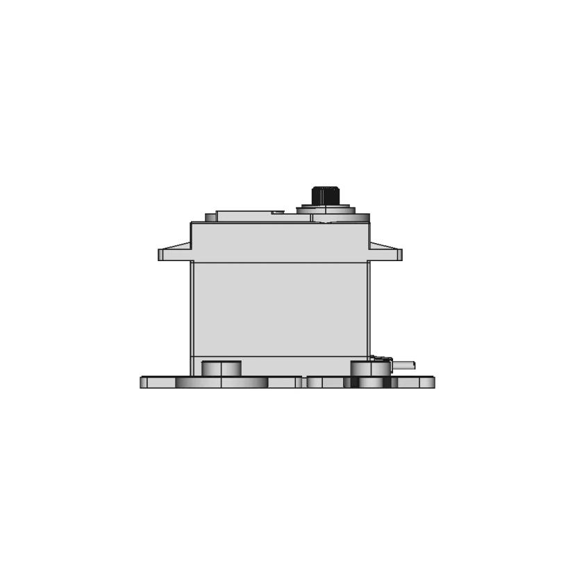 CAD Model of Servo Motor Mg996R for Engineering Projects