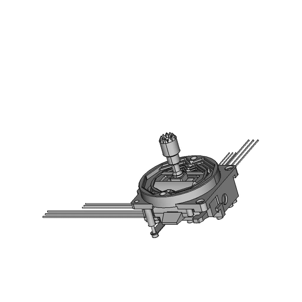 Cnc Metal Gimbal Ag01 Nano - Downloadable CAD Representation_60_30_degree_snapshot