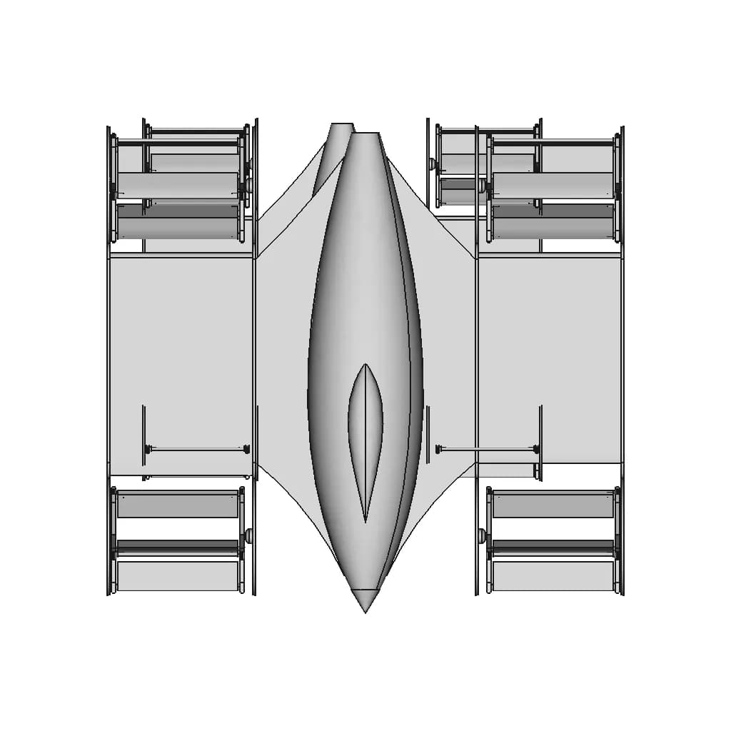 Cyclogyro | High-Quality CAD Model_270_0_degree_snapshot