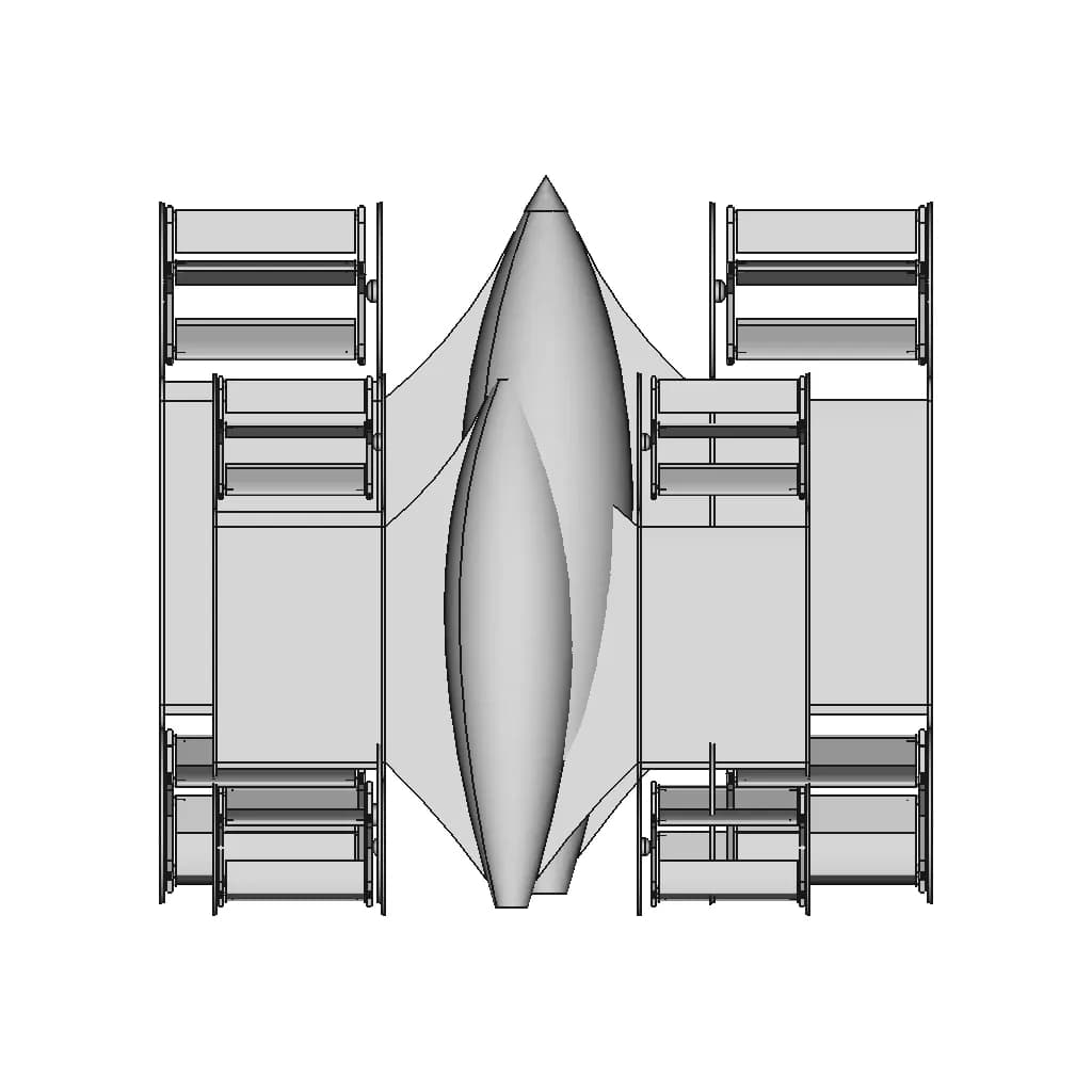 Cyclogyro | High-Quality CAD Model_90_0_degree_snapshot