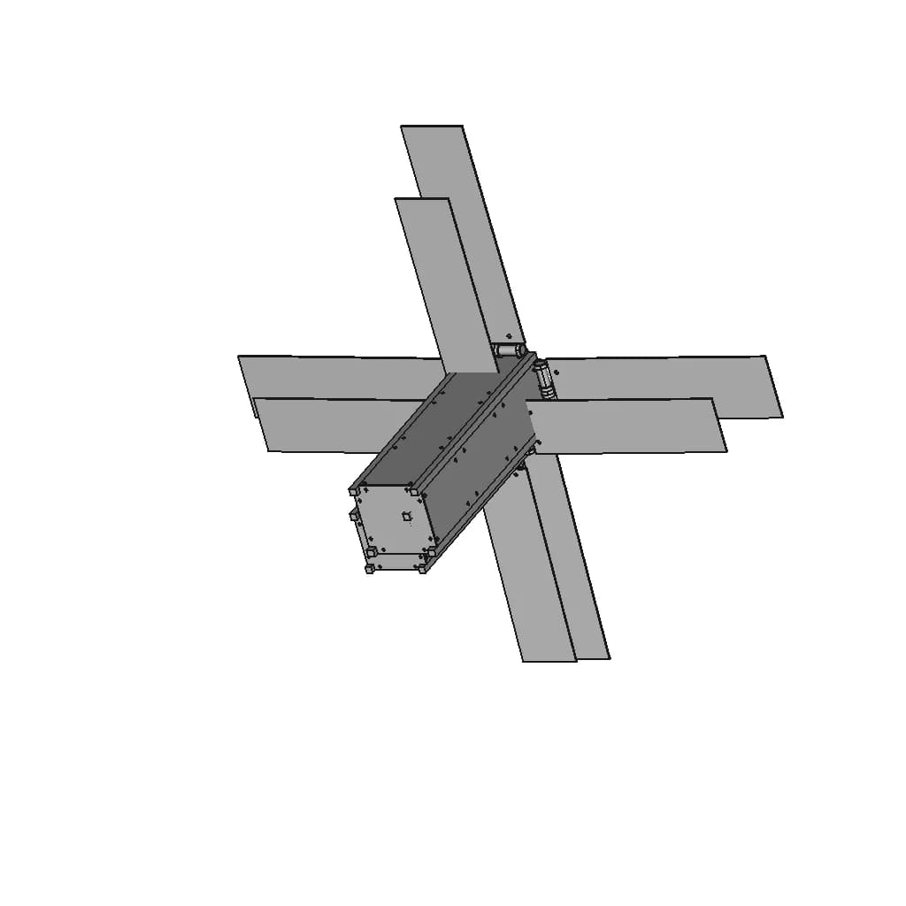3U Satellite - Downloadable CAD Representation_60_30_degree_snapshot