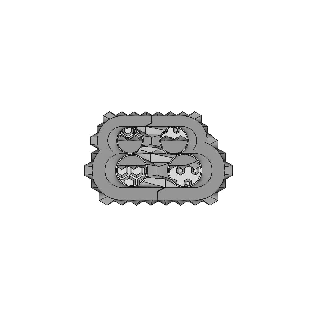 Interlaced Honeycomb System For Cryogenic Fluid Management - Standard Mechanical Component_0_0_degree_snapshot