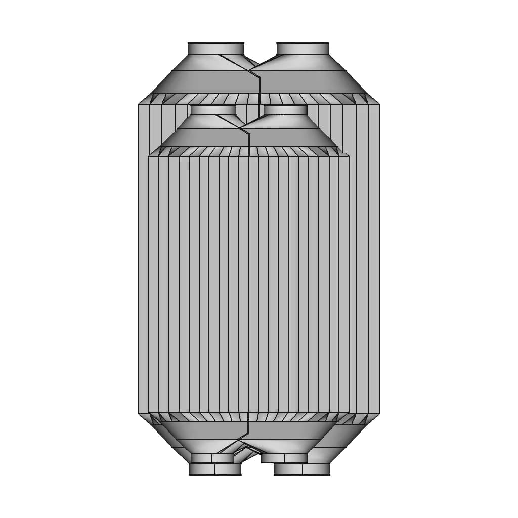 Interlaced Honeycomb System For Cryogenic Fluid Management - Standard Mechanical Component_270_0_degree_snapshot