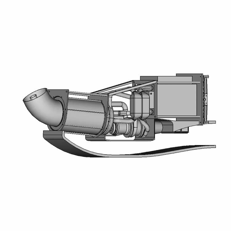 Hydrogen Cell Ie F300 Kw | High-Quality CAD Model