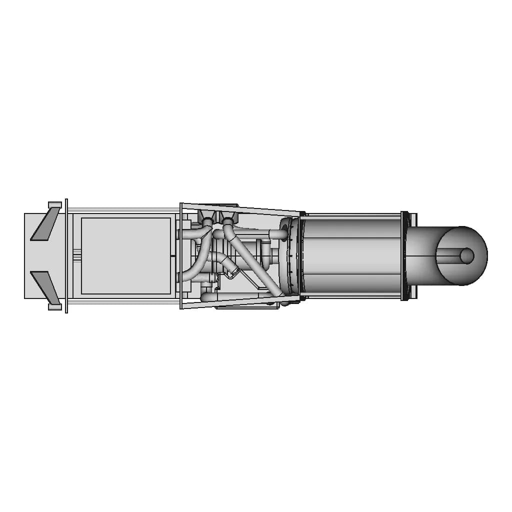 Hydrogen Cell Ie F300 Kw | High-Quality CAD Model_270_0_degree_snapshot