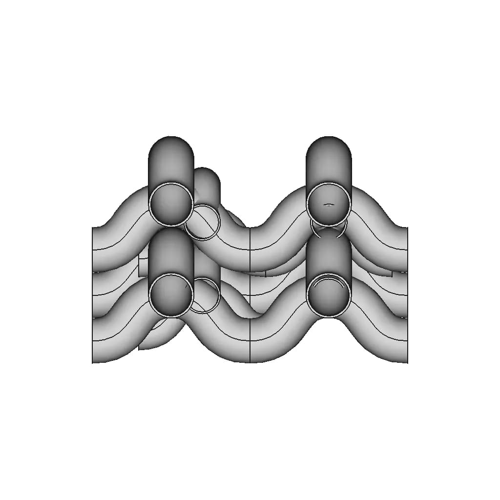 Recuperator For Cryogenic Fluid (Design On Progress) - Standard Mechanical Component_0_270_degree_snapshot