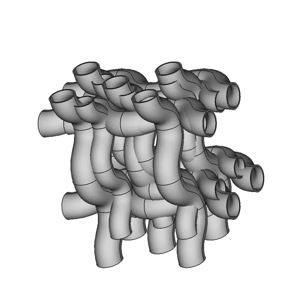 Recuperator For Cryogenic Fluid (Design On Progress) - Standard Mechanical Component_60_30_degree_snapshot