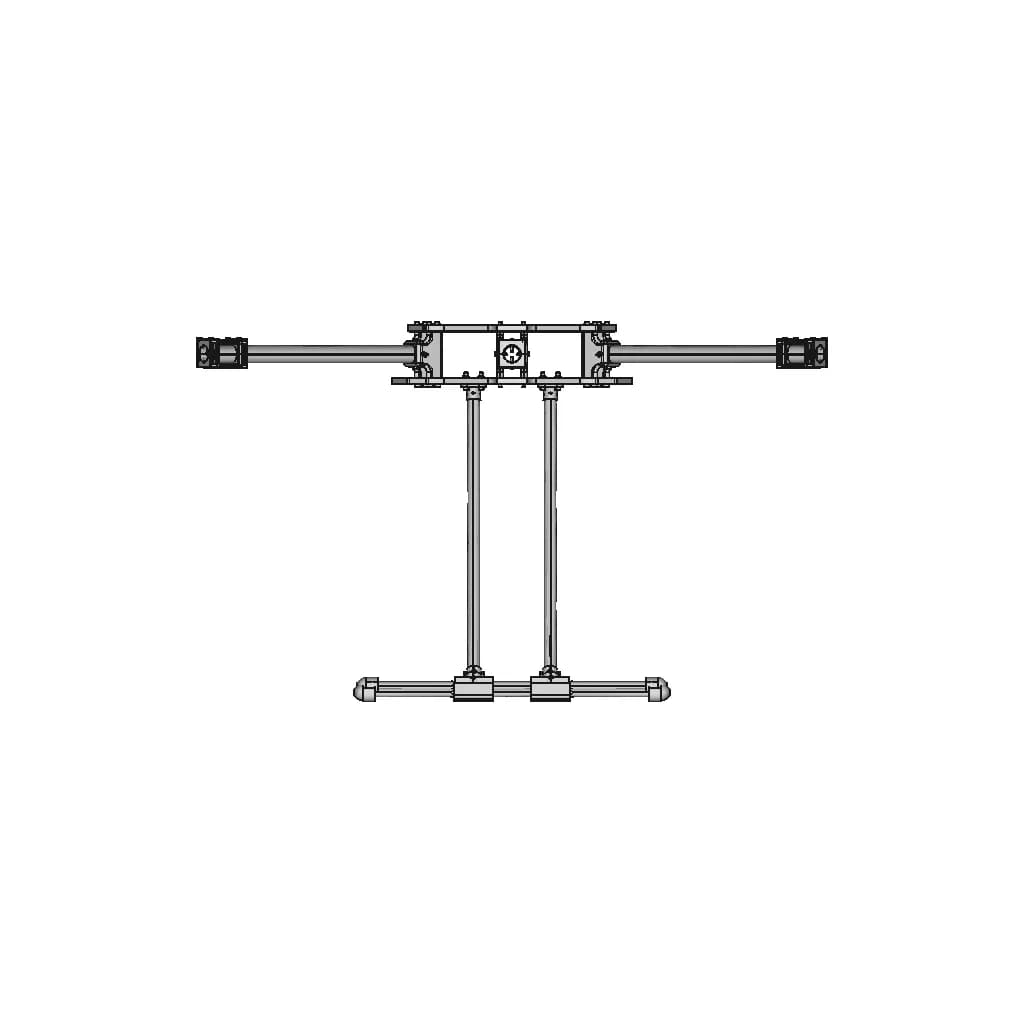 Hexacopter Frame | High-Quality CAD Model_0_90_degree_snapshot